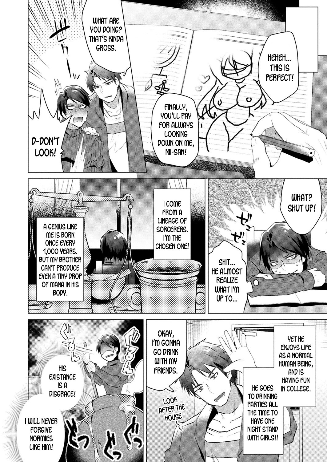 Hentai Manga Comic-Trans Sexual Mirror-Read-2